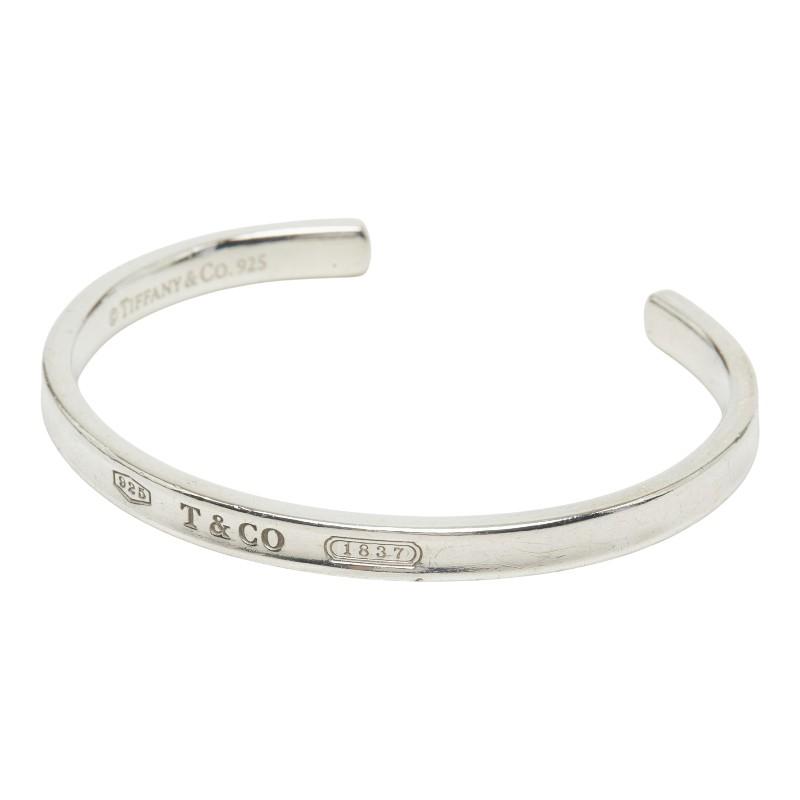 TIFFANY ティファニー ナロー バングル1837 カフ シルバー TIFFANY&Co.（ティファニー） 1837 カフ ナロー バングル SV925
