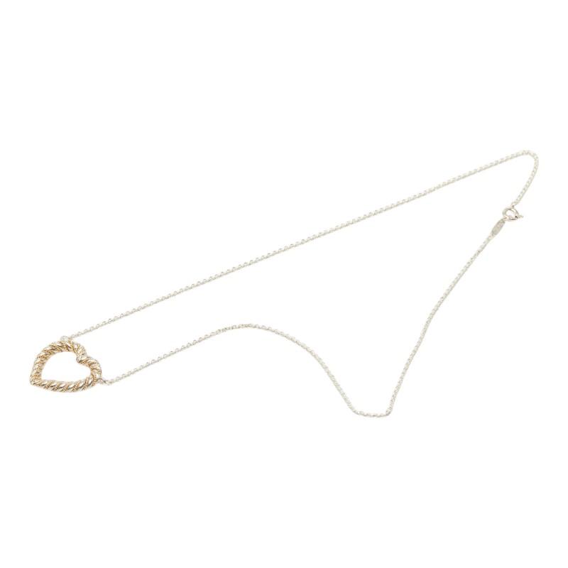 TIFFANY&Co.（ティファニー） ツイストハート ネックレス シルバー