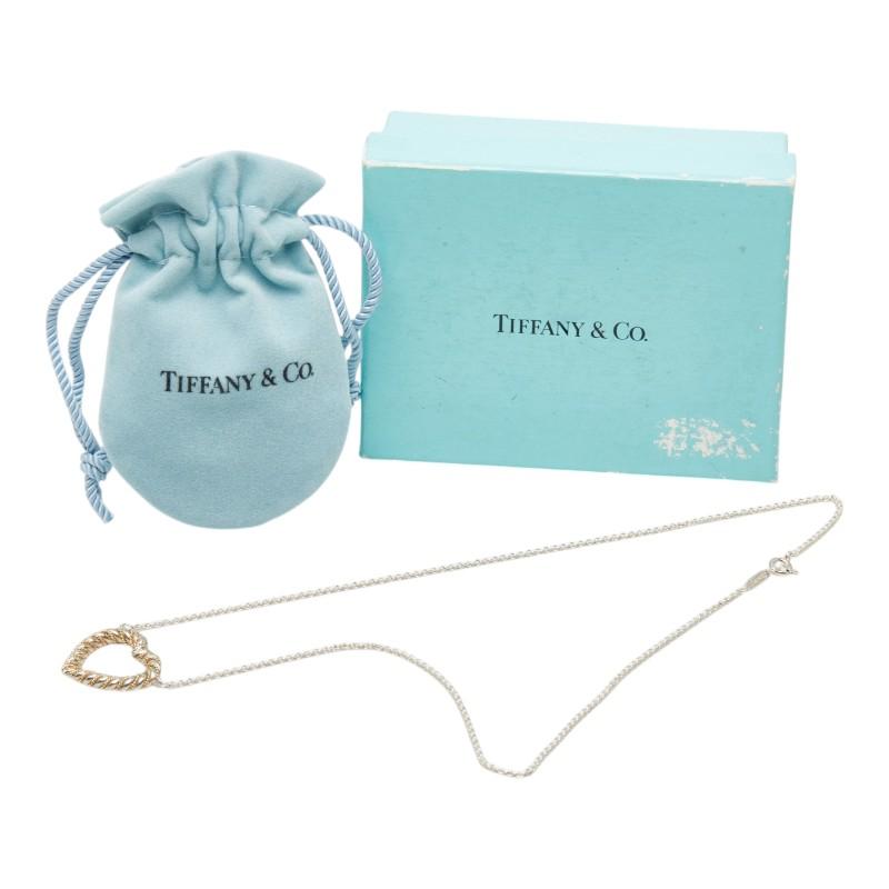 TIFFANY&Co.（ティファニー） ツイストハート ネックレス シルバー