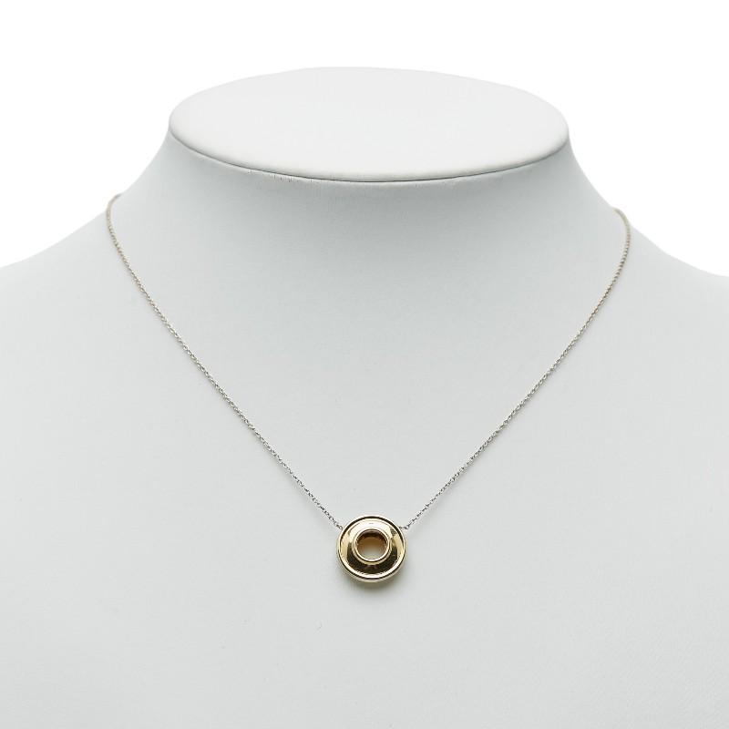 TIFFANY&Co.（ティファニー） K18YG イエローゴールド SV925 シルバー 