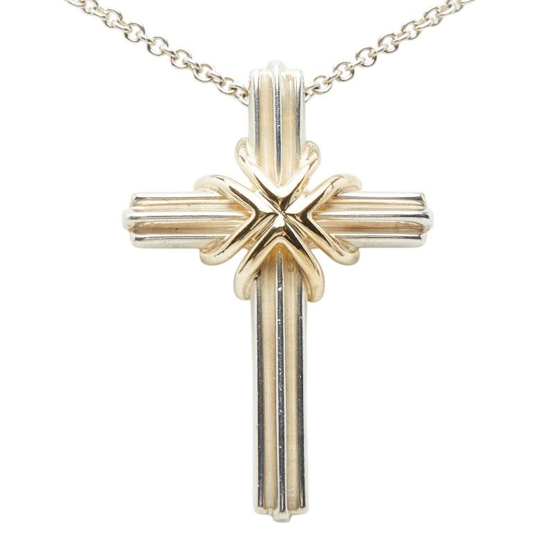TIFFANY&Co.（ティファニー） シグネチャークロス ネックレス SV925