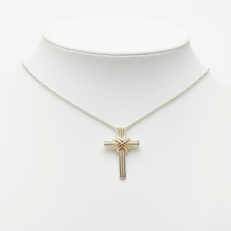 TIFFANY&Co.（ティファニー） シグネチャークロス ネックレス SV925