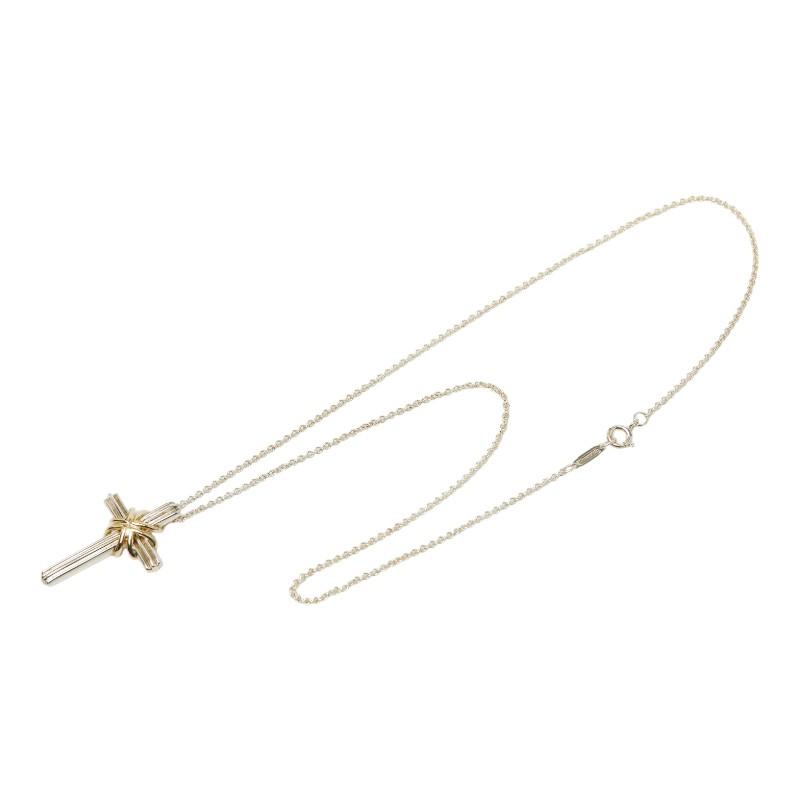 TIFFANY&Co.（ティファニー） シグネチャークロス ネックレス シルバー