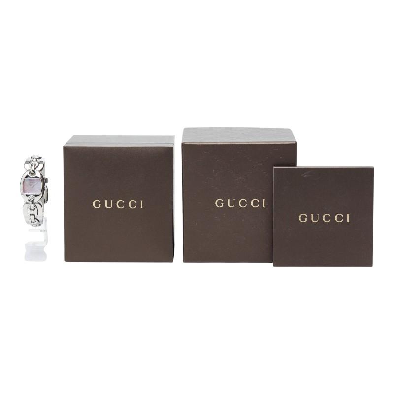 GUCCI（グッチ） 腕時計 121.5 クオーツ ピンクシェル文字盤
