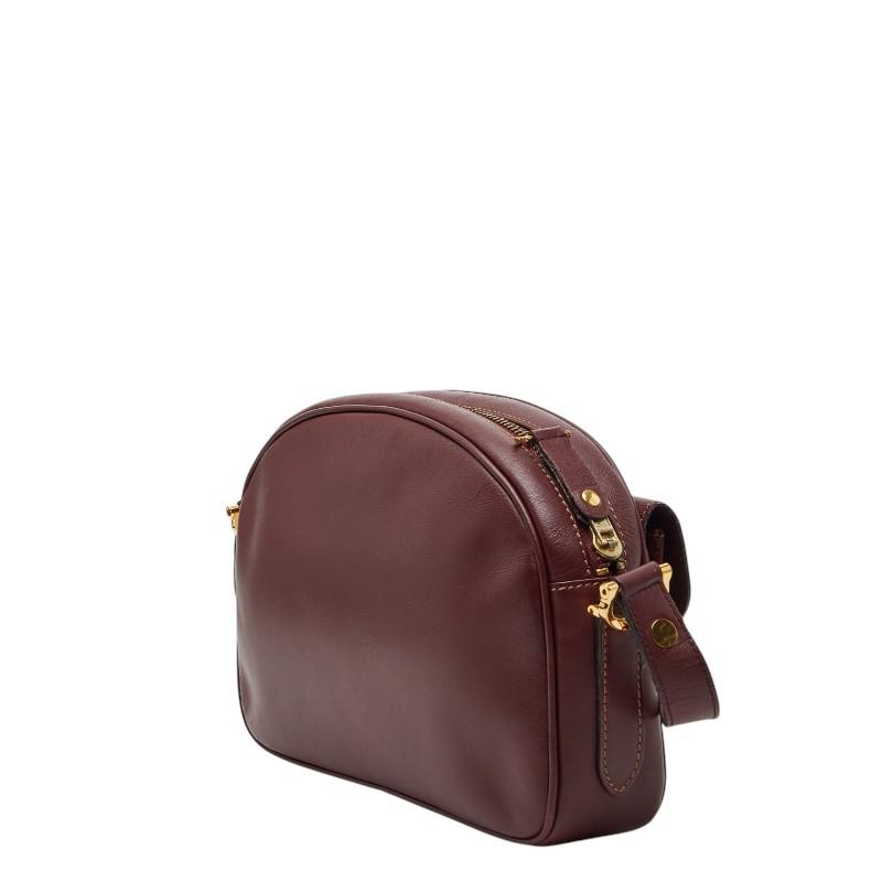 Cartier（カルティエ） マストライン ショルダーバッグ ワインレッド