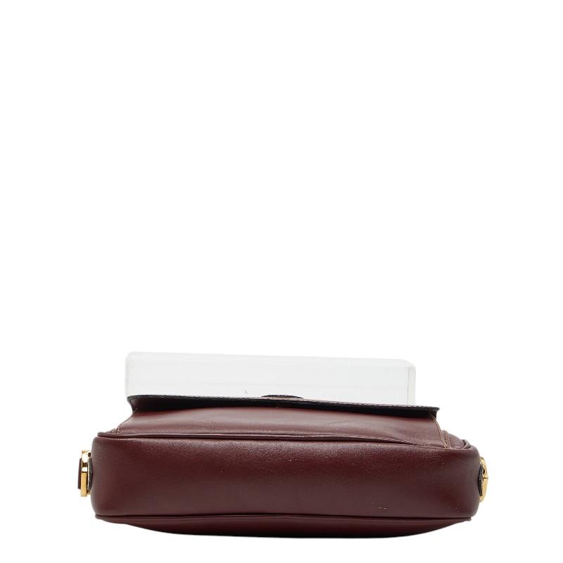 Cartier（カルティエ） マストライン ショルダーバッグ ワインレッド