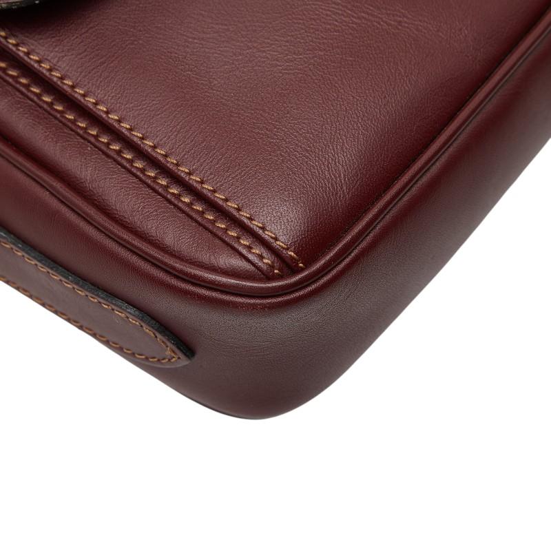 Cartier（カルティエ） マストライン ショルダーバッグ ワインレッド