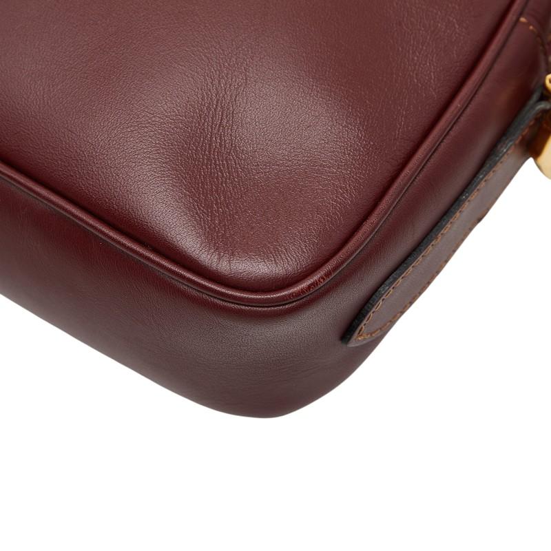 Cartier（カルティエ） マストライン ショルダーバッグ ワインレッド