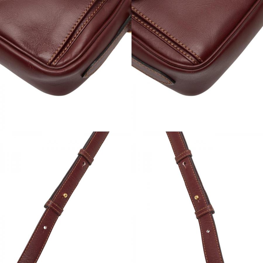 Cartier（カルティエ） マストライン ショルダーバッグ ワインレッド