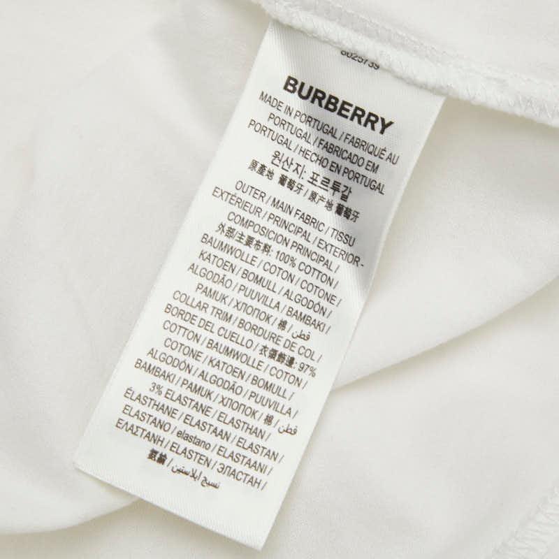 BURBERRY（バーバリー） TBモノグラム ロゴ Tシャツ サイズM ホワイト