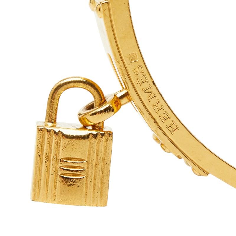 HERMES（エルメス） ケリー カデナモチーフ バングル ゴールド メッキ