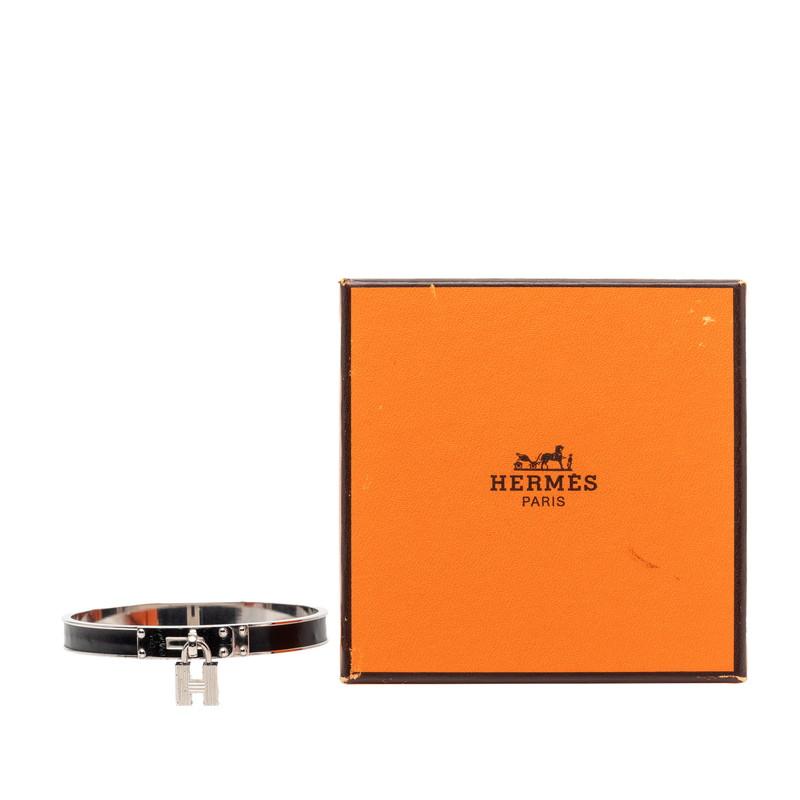 HERMES（エルメス） ケリーバングル バングル シルバー ブラック