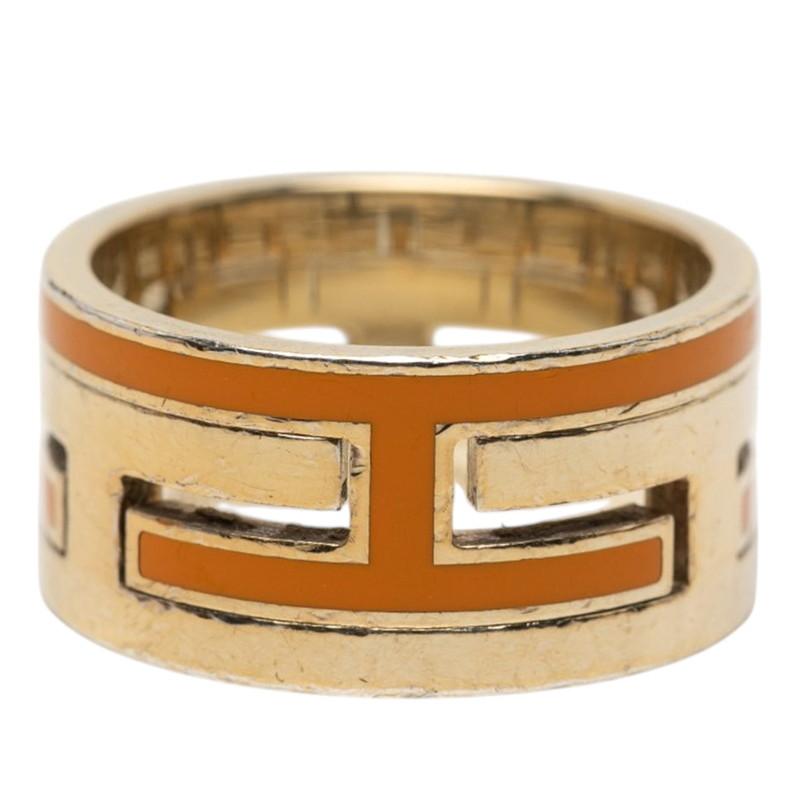 HERMES（エルメス） ムーブアッシュ リング 指輪 #53 ゴールド