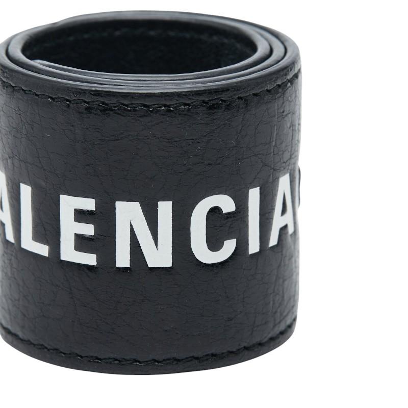 BALENCIAGA バレンシアガ レザーサイクルロゴブレスレット バングル BALENCIAGA（バレンシアガ） サイクルブレスレット ブレスレット
