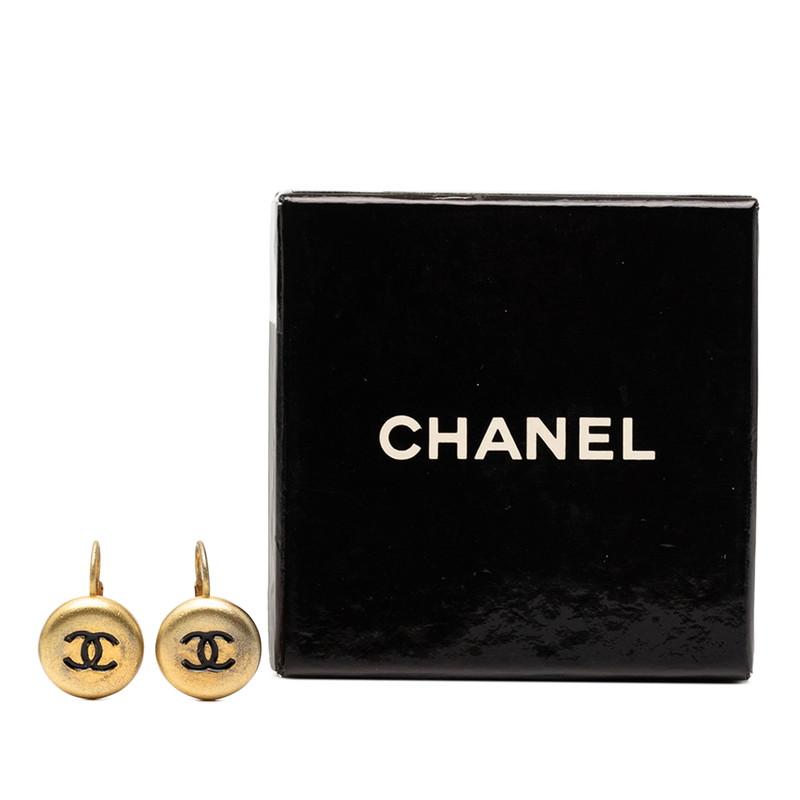 CHANEL（シャネル） ココマーク ヴィンテージ ピアス ゴールド メッキ