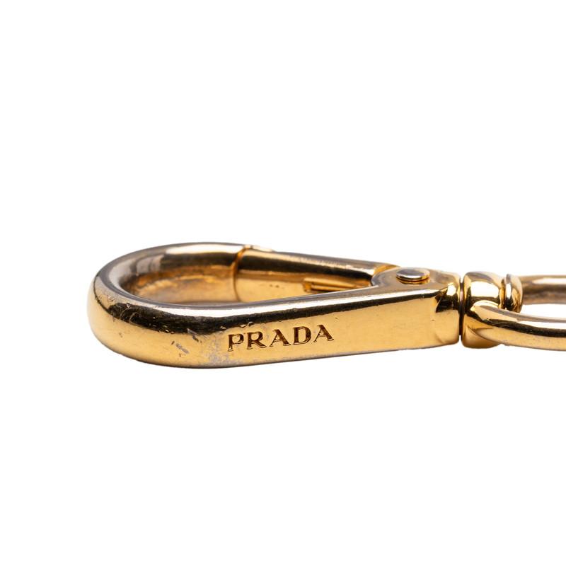 PRADA（プラダ） てんとう虫 モチーフ キーホルダー チャーム ゴールド