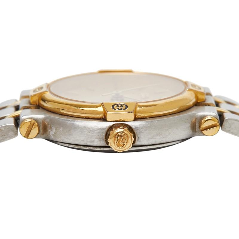 GUCCI（グッチ） 腕時計 9000L クオーツ ゴールド文字盤 ステンレス