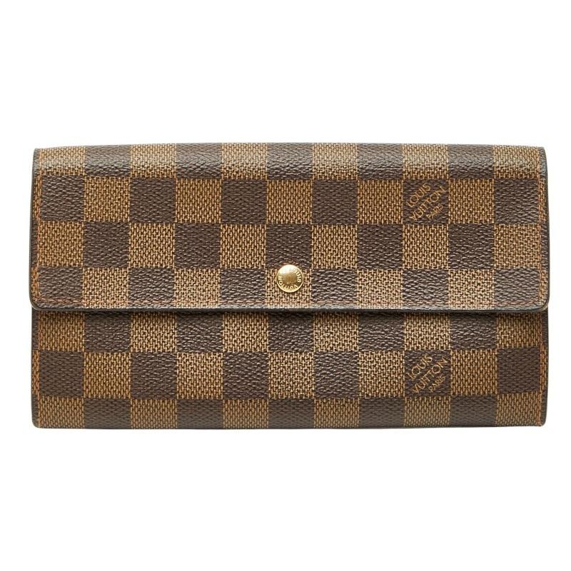 廃盤 ルイヴィトン N61725 ポルトモネクレディ ダミエ 長財布 LOUIS VUITTON（ルイ・ヴィトン） ルイ ヴィトン ダミエ ポルトモネ