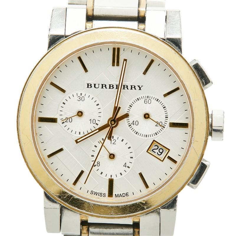 BURBERRY（バーバリー） 腕時計 クオーツ シルバー文字盤 ステンレス