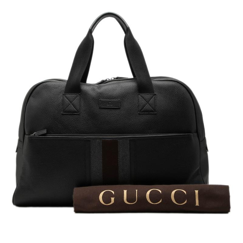 GUCCI（グッチ） シェリー ライン ボストンバッグ 282511 ブラック
