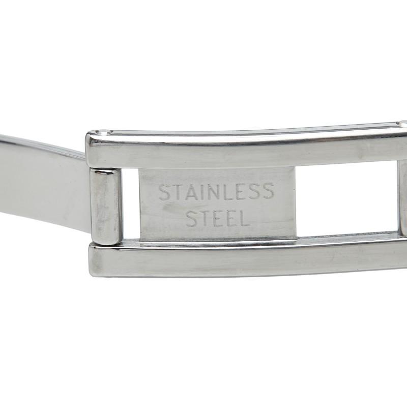 ティファニー アトラス ウォッチ 腕時計 クオーツ ブラック文字盤 ステンレススチール レディース TIFFANY&amp;Co. 【1-0265214】 TIFFANY&Co.（ティファニー） アトラス ウォッチ 腕時計 クオーツ
