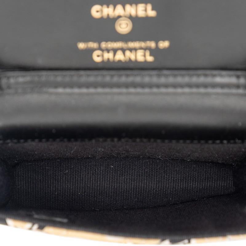 CHANEL（シャネル） ココマーク マトラッセ チェッカーフラッグ ミニ