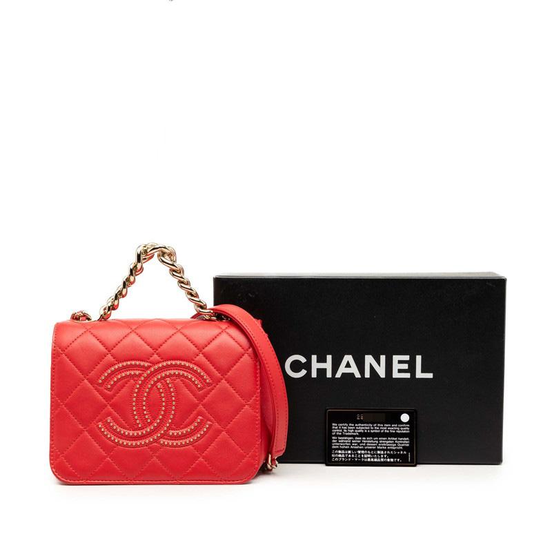 CHANEL（シャネル） マトラッセ ココマーク スタッズ チェーン 