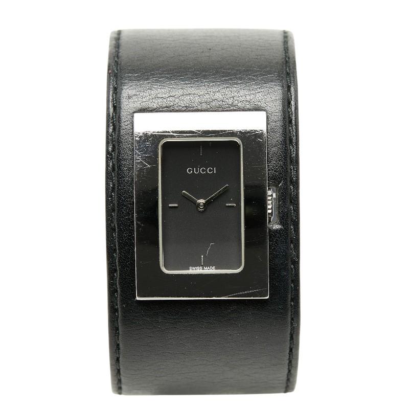 GUCCI（グッチ） 腕時計 バングルウォッチ 7800L クオーツ ブラック