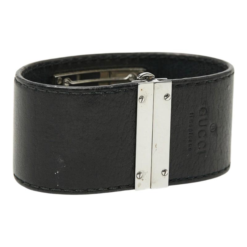 GUCCI（グッチ） 腕時計 バングルウォッチ 7800L クオーツ ブラック