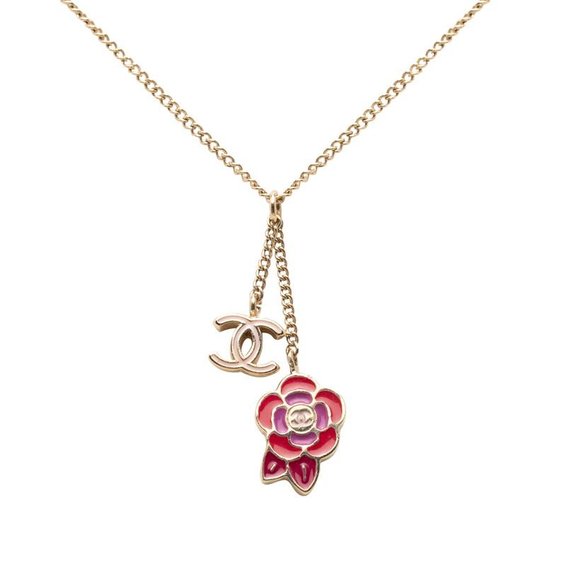 CHANEL（シャネル） カメリア ココマーク フラワーモチーフ ネックレス