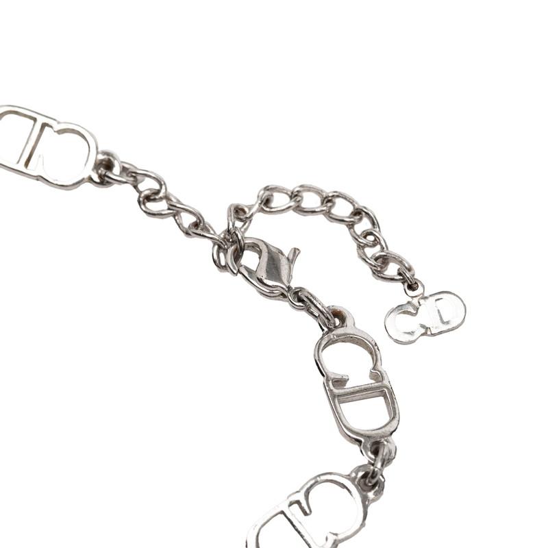 ディオール CDロゴ ブレスレット シルバー メタル レディース Dior