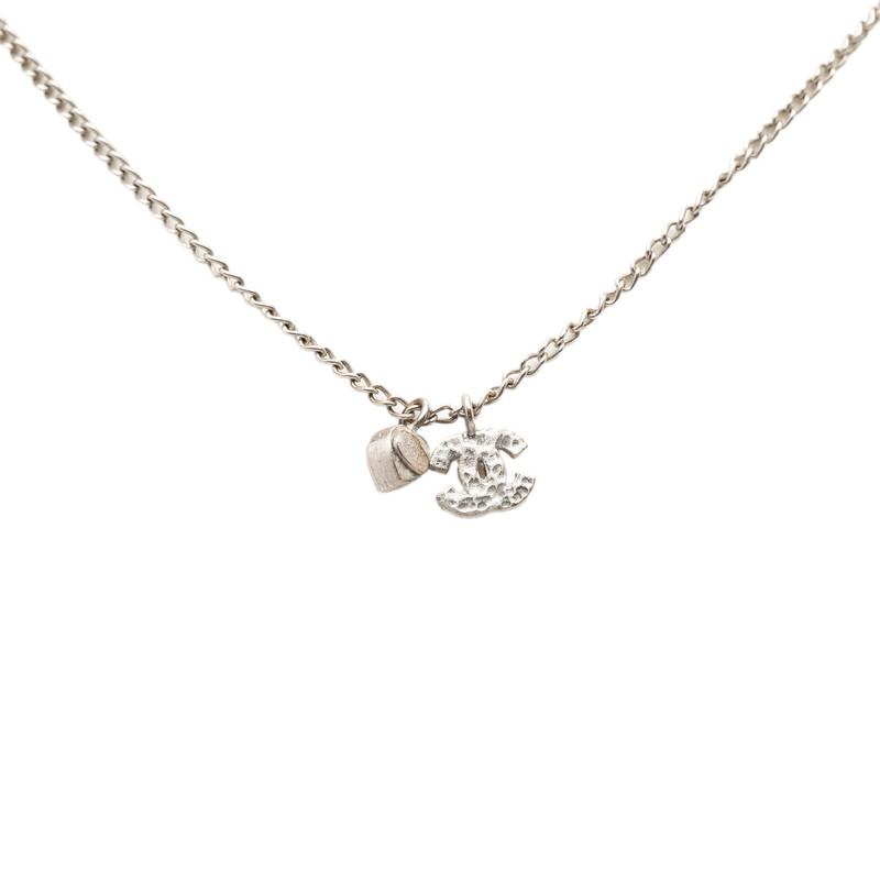 CHANEL（シャネル） ココマーク ハート キー モチーフ ネックレス