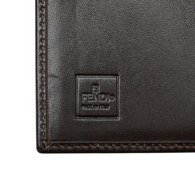 FENDI（フェンディ） ズッカ アジェンダPM システム手帳 ブラウン 