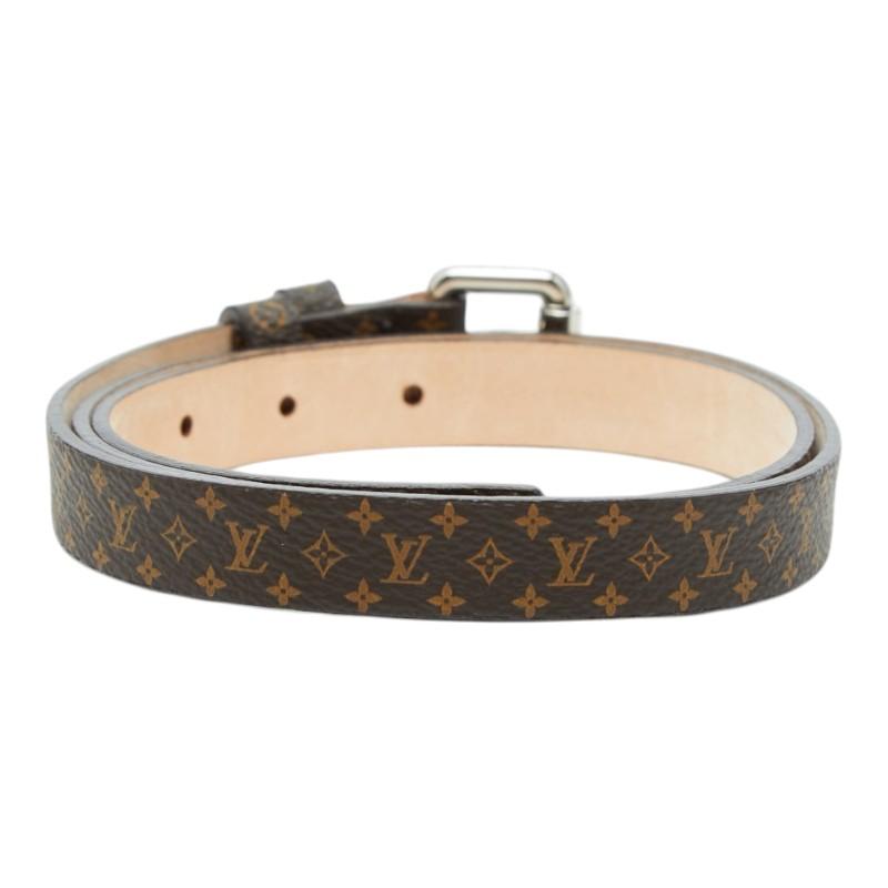 ルイ ヴィトン モノグラム ベルト サイズ70 ブラウン PVC レザー レディース LOUIS VUITTON 【中古】_2