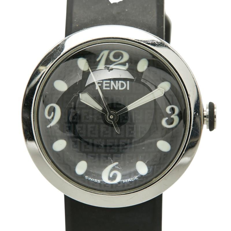 Ｊ*y様 FENDI フェンディ ブースラ 8010G クォーツ式腕時計【稼働品 FENDI（フェンディ） ブースラ 腕時計 8010G クオーツ ブラック文字盤
