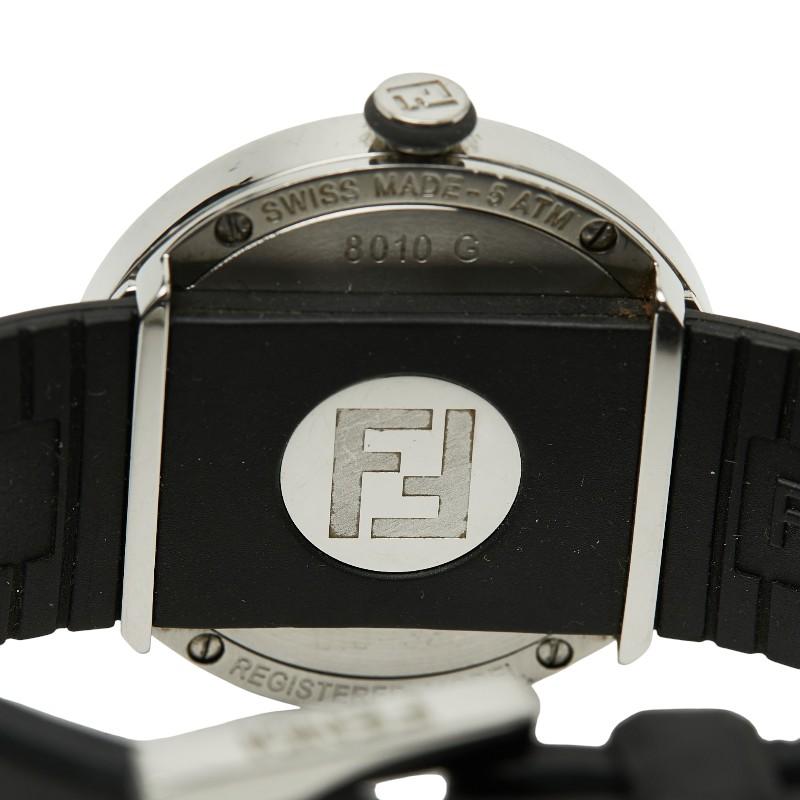 Ｊ*y様 FENDI フェンディ ブースラ 8010G クォーツ式腕時計【稼働品 FENDI（フェンディ） ブースラ 腕時計 8010G クオーツ ブラック文字盤