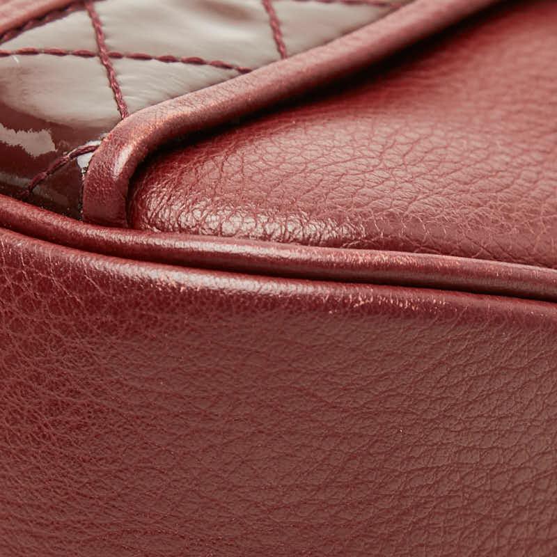 BURBERRY（バーバリー） 斜め掛け ショルダーバッグ レッド レザー