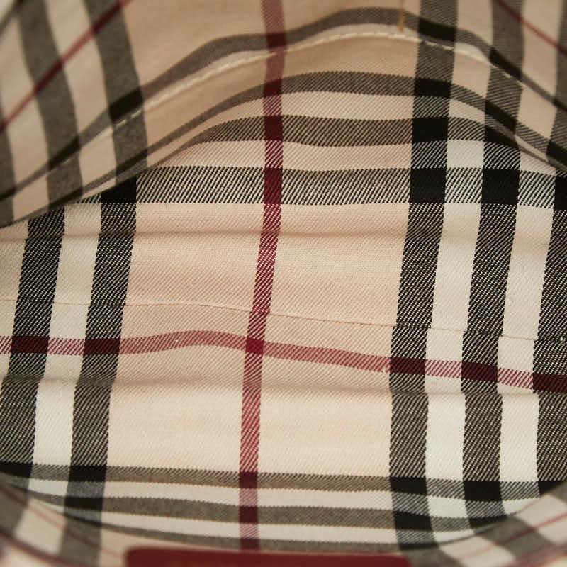 BURBERRY（バーバリー） 斜め掛け ショルダーバッグ レッド レザー