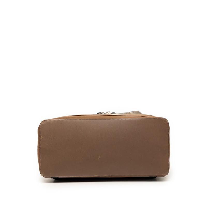 ロエベ ゴヤ スカル リュック デイパック バックパック ベージュ キャンバス レザー メンズ LOEWE 【中古】_2