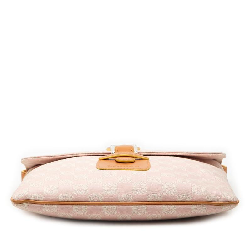 LOEWE（ロエベ） アナグラム 斜め掛け ショルダーバッグ ピンク