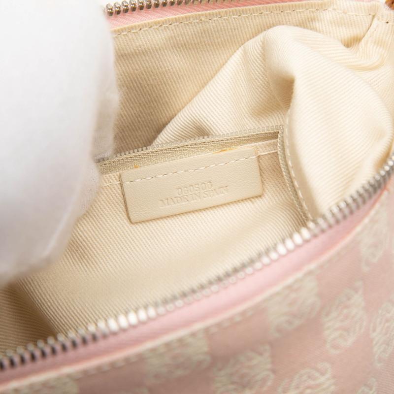 LOEWE（ロエベ） アナグラム 斜め掛け ショルダーバッグ ピンク