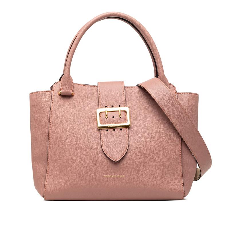 BURBERRY（バーバリー） ノバチェック バックルトート ハンドバッグ
