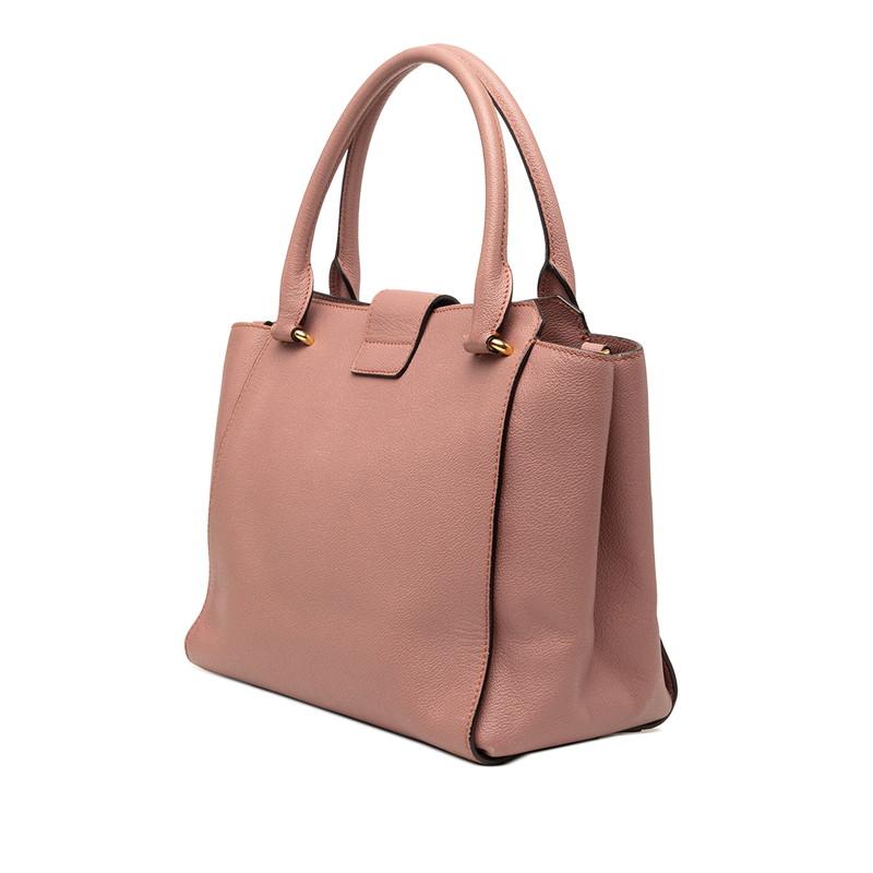 BURBERRY（バーバリー） ノバチェック バックルトート ハンドバッグ