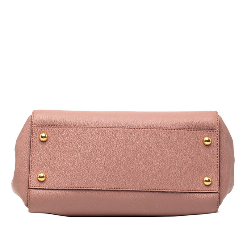 BURBERRY（バーバリー） ノバチェック バックルトート ハンドバッグ