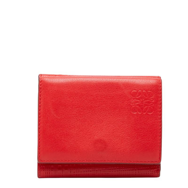 LOEWE（ロエベ） アナグラム 三つ折り財布 コンパクトウォレット 