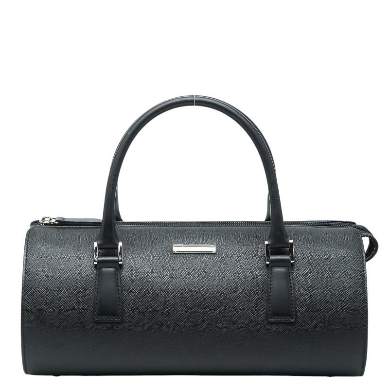 BURBERRY（バーバリー） ハンドバッグ ブラック レザー レディース 