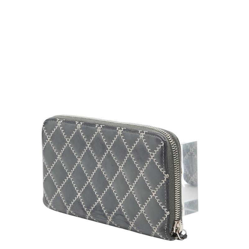 CHANEL（シャネル） ココマーク ウルトラステッチ ラウンドジップ 長