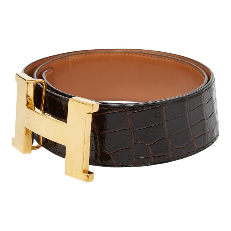 HERMES（エルメス） コンスタンス Hベルト ベルト サイズ：80 ブラウン 
