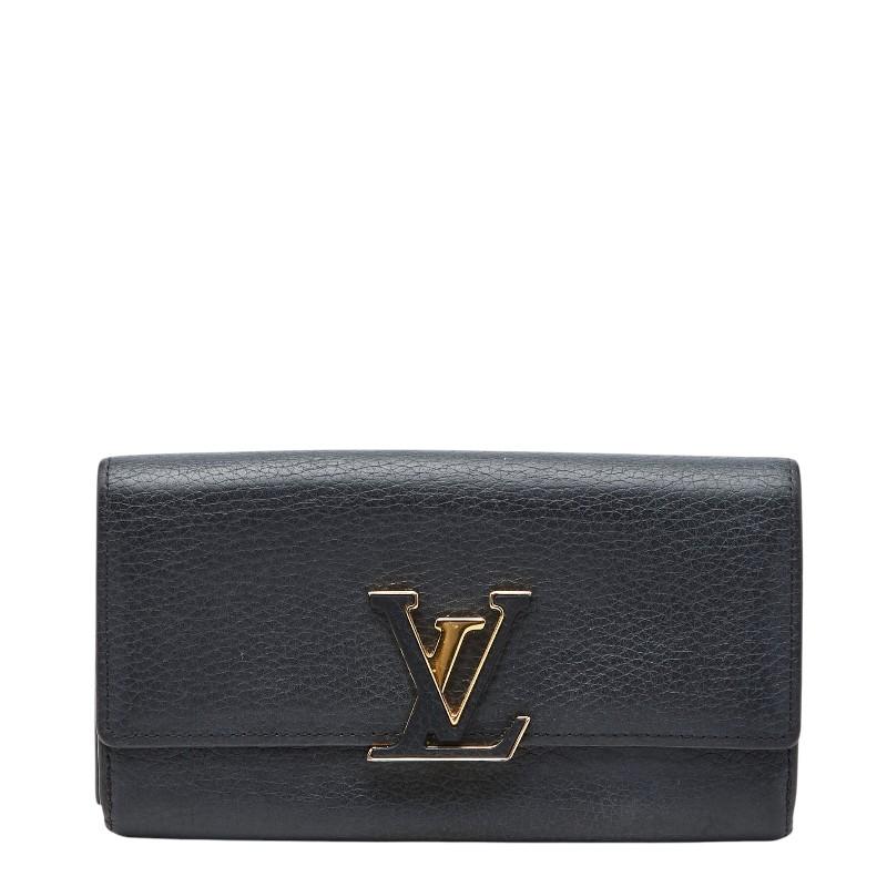 ルイ ヴィトン ポルトフォイユ カプシーヌ 二つ折り財布 長財布 M61248 トリヨンレザー レディース LOUIS VUITTON 【1-0266732】 LOUIS VUITTON（ルイ・ヴィトン） ルイ ヴィトン ポルトフォイユ