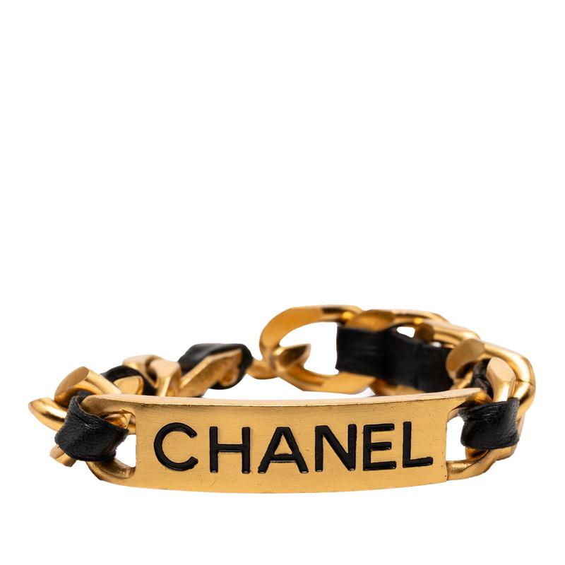 CHANEL（シャネル） ヴィンテージ ロゴ チェーン ブレスレット 